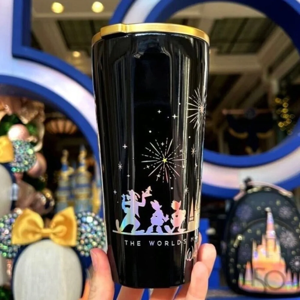 DISNEY World 50th Anniversary Stainless Steel Corkcicle Tumbler - Picture 6 of 9
